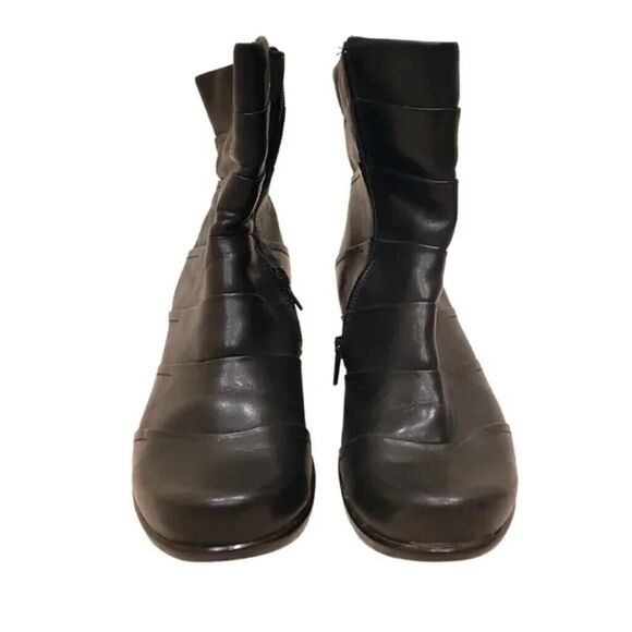 Naot Heeled Comfort Leather Ankle Boots - Picture 3 of 7